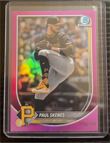 2025 Bowman Chrome #30 Paul Skenes — front