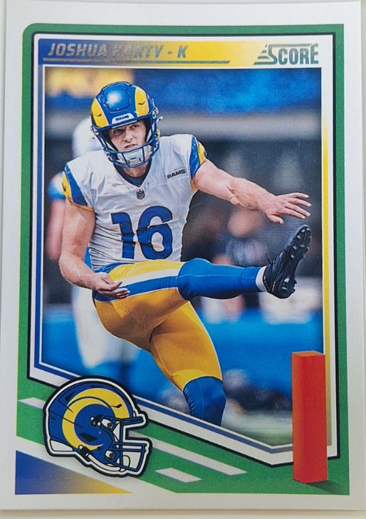 2025 Panini Score #200 Joshua Karty — front
