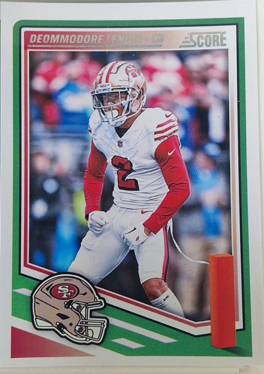 2025 Panini Score #184 Deommodore Lenoir — front