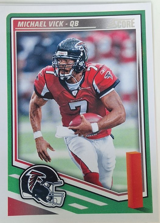 2025 Panini Score #256 Michael Vick — front