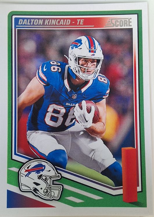 2025 Panini Score #22 Dalton Kincaid — front