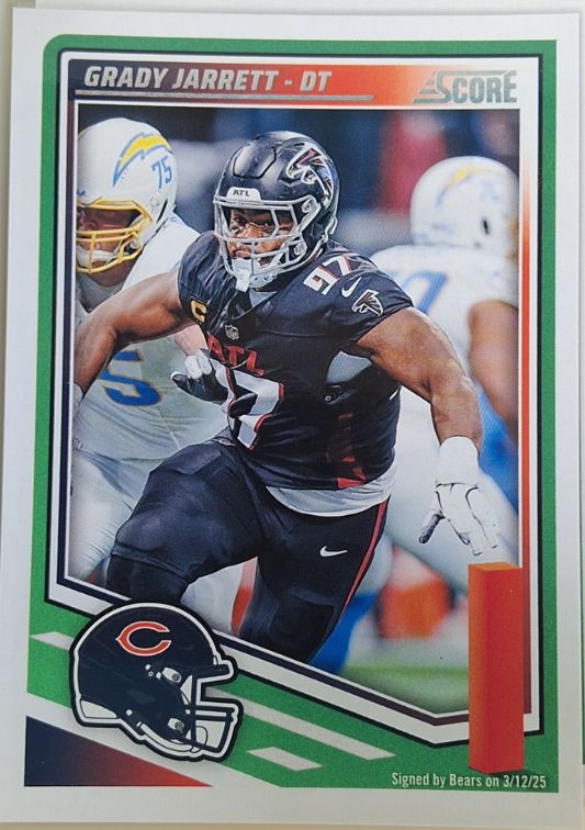 2025 Panini Score #209 Grady Jarrett — front