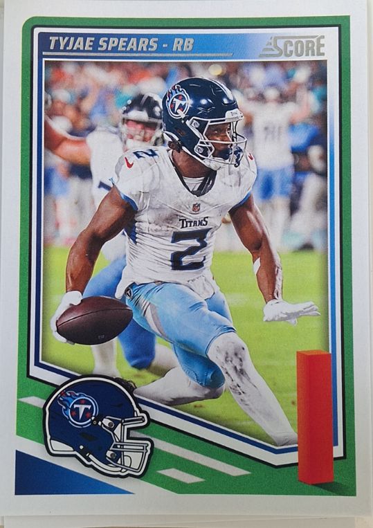 2025 Panini Score #46 Tyjae Spears — front