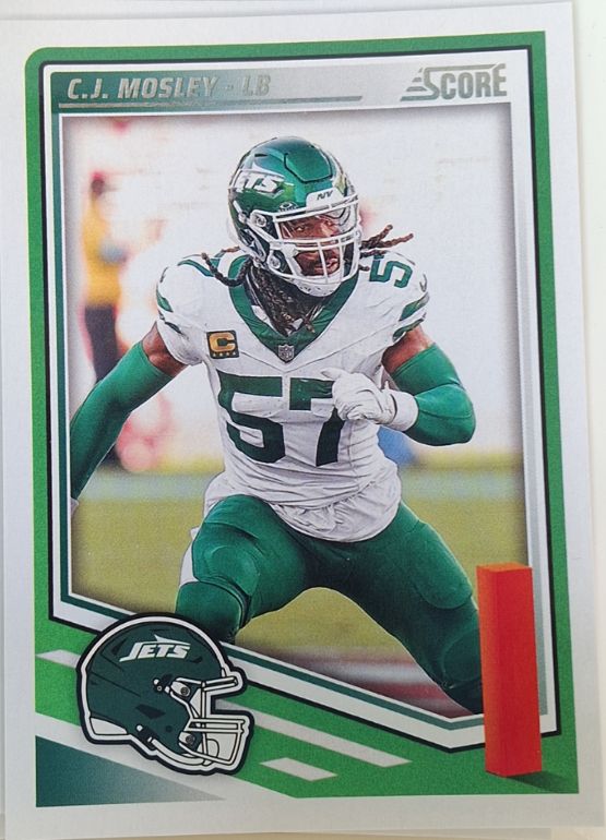 2025 Panini Score #87 C.J. Mosley — front
