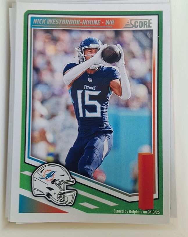 2025 Panini Score #29 Nick Westbrook-Ikhine — front