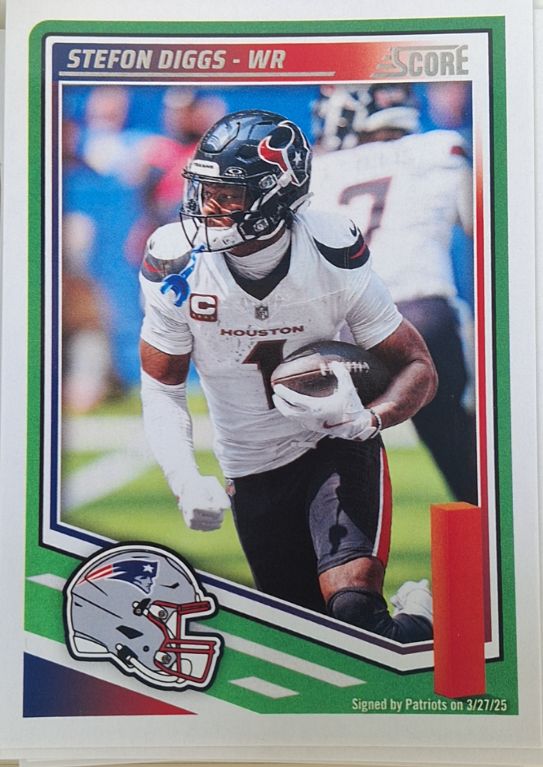 2025 Panini Score #71 Stefon Diggs — front