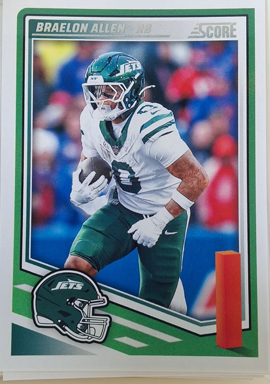 2025 Panini Score #273 Braelon Allen — front