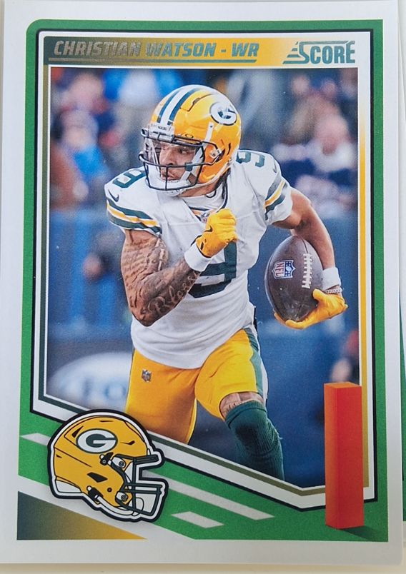 2025 Panini Score #248 Christian Watson — front