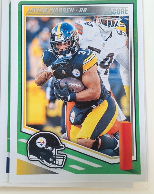 2025 Panini Score #225 Jaylen Warren — front