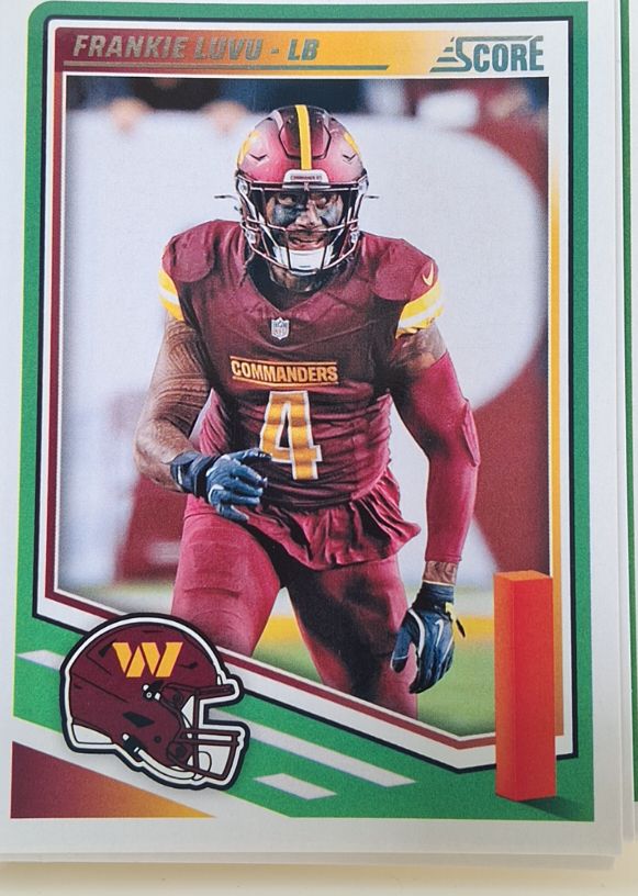 2025 Panini Score #108 Frankie Luvu — front
