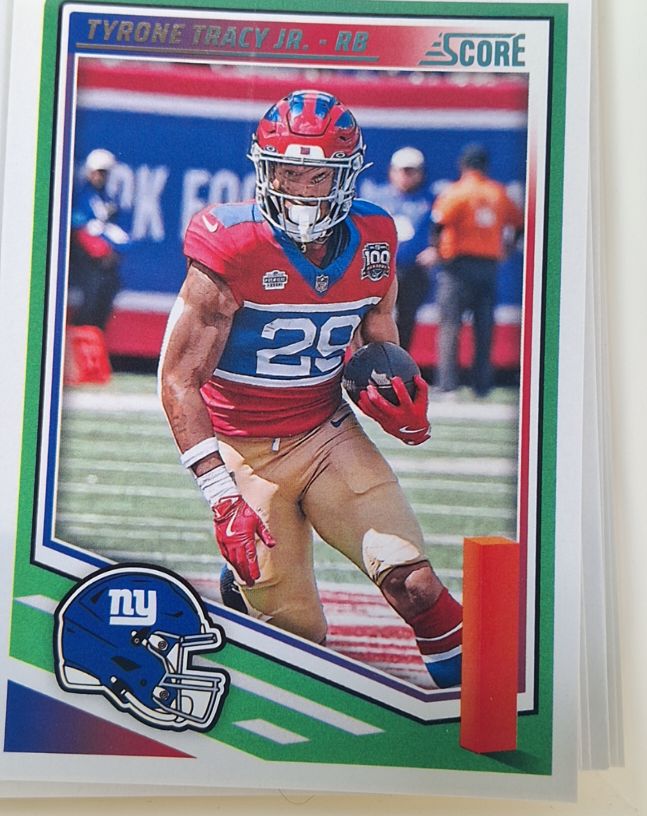 2025 Panini Score #116 Tyrone Tracy Jr. — front