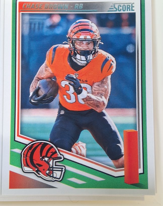 2025 Panini Score #157 Chase Brown — front