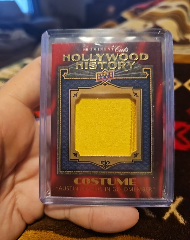 2009 Upper Deck Prominent Cuts Hollywood History #HH-23 Austin Powers Costume — front