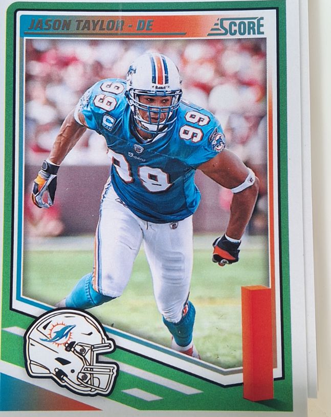 2025 Panini Score #175 Jason Taylor — front