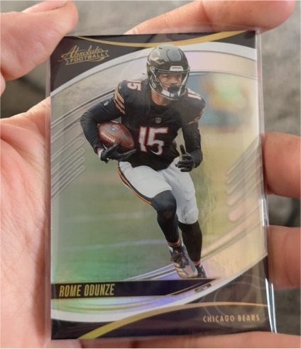 2025 Panini Absolute #72 Rome Odunze — front