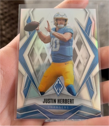 2025 Panini Phoenix #58 Justin Herbert — front