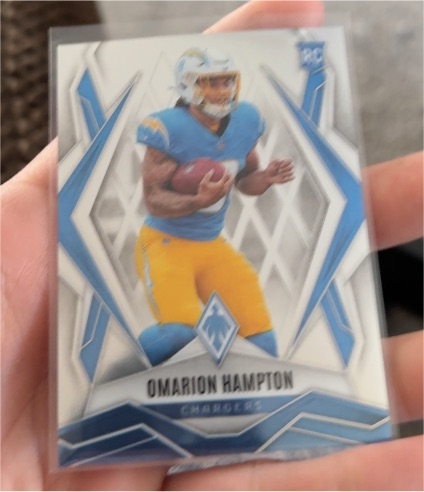 2025 Panini Phoenix #192 Omarion Hampton — front