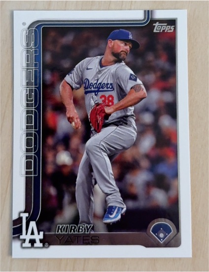 2025 Topps #397 Kirby Yates — front
