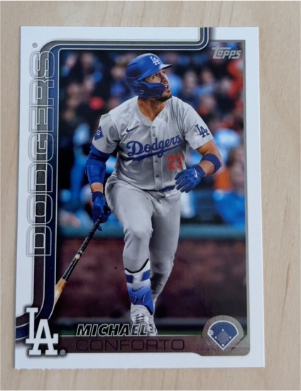 2025 Topps #476 Michael Conforto — front