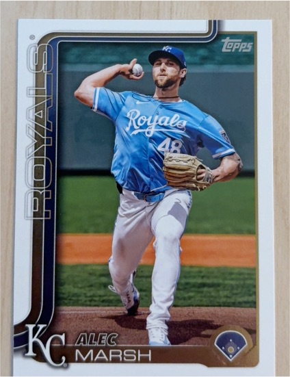 2025 Topps #607 Alec Marsh — front