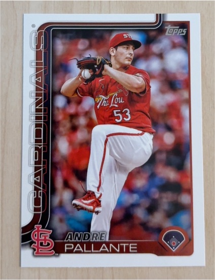 2025 Topps #623 Andre Pallante — front