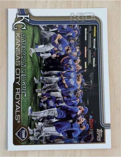 2025 Topps Series 2 #519 Kansas City Royals — front