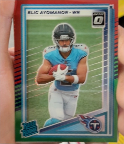 2025 Donruss Optic #339 Elic Ayomanor — front