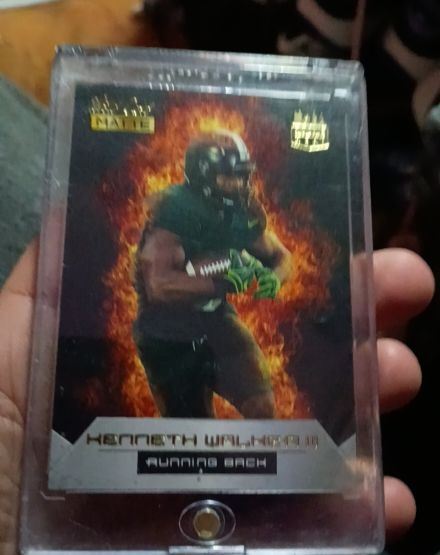 2022 Wild Card Matte Rookie Heat #RH-18 Kenneth Walker III — front