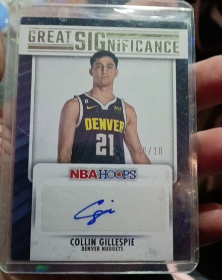 2023-24 Panini NBA Hoops Great Significance #GS-GIL Collin Gillespie — front
