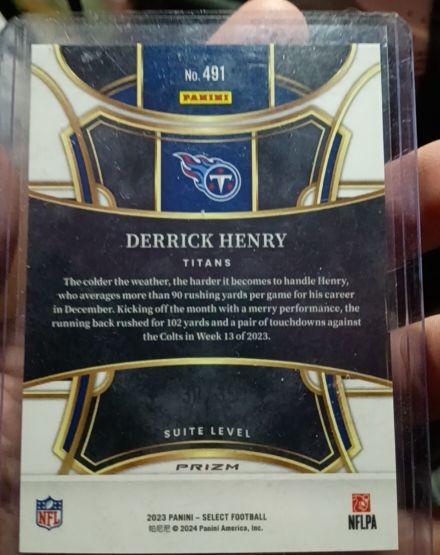 2023 Panini Select #491 Derrick Henry — front