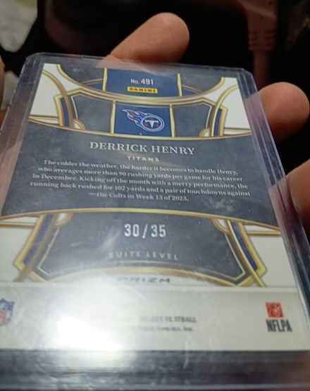 2023 Panini Select Suite Level #491 Derrick Henry — front