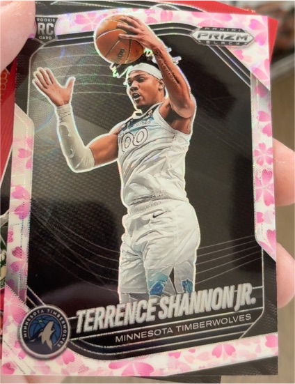2024-25 Panini Prizm Black #37 Terrence Shannon Jr. — front