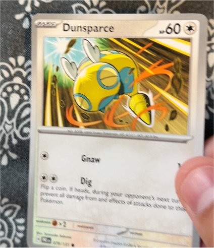 2024 Scarlet & Violet Series - Temporal Forces #128 Dunsparce — front
