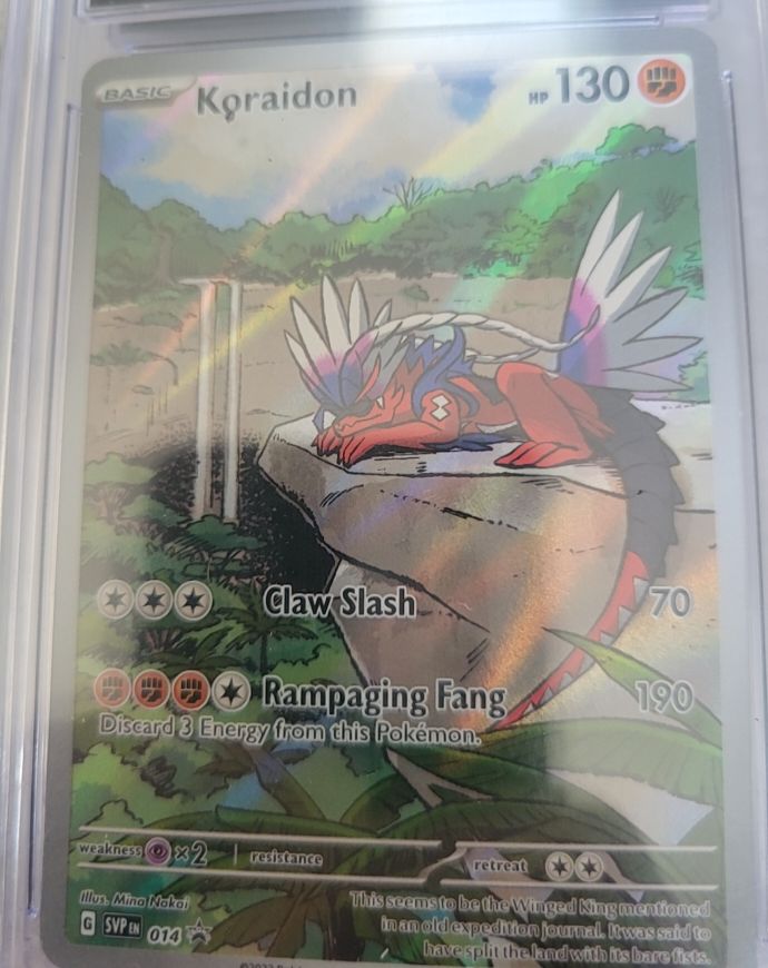 2023 Pokémon SV Scarlet & Violet Promo #014 Koraidon — front