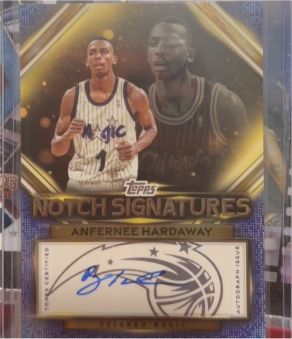 2025-26 Topps Notch Signatures #TNS-AH Anfernee Hardaway — front
