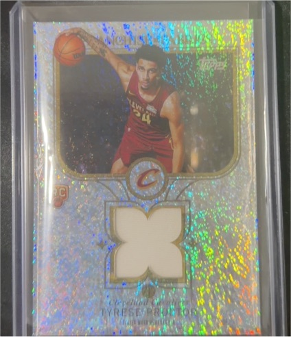 2025-26 Topps Franchise Fabrics #FF-ED Egor Demin — front