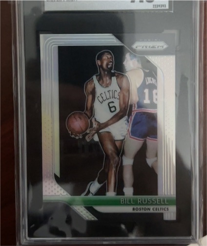2021-22 Panini Prizm #254 Bill Russell — front
