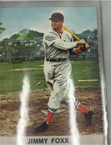1961 Golden Press #22 Jimmy Foxx — front