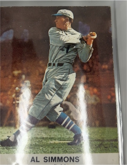 1961 Golden Press #20 Al Simmons — front