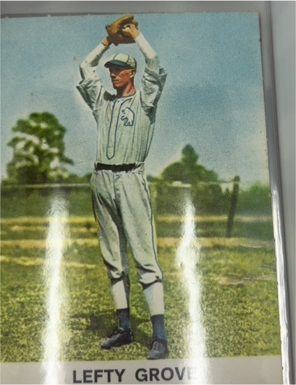 1961 Golden Press #17 Lefty Grove — front