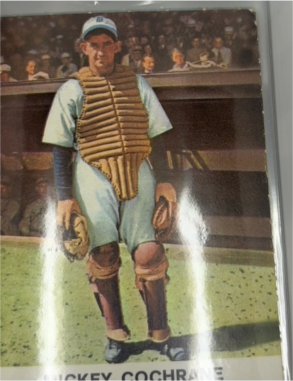 1961 Golden Press #12 Mickey Cochrane — front