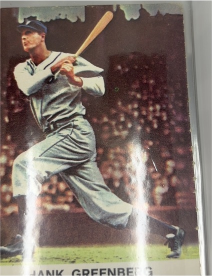 1961 Golden Press #4 Hank Greenberg — front