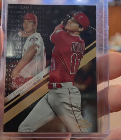 2019 Topps Gold Label Baseball Class 3 #3 Shohei Ohtani — front