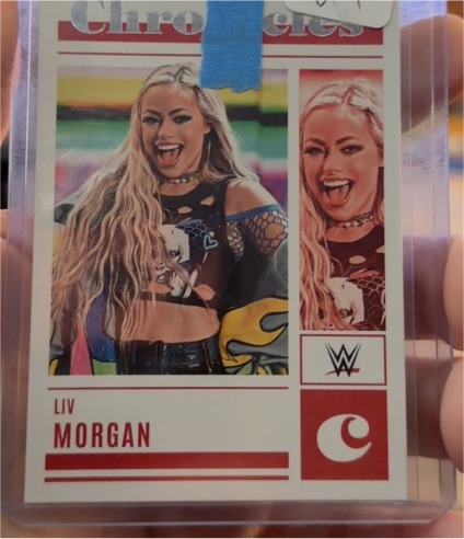 2023 Panini Chronicles WWE #35 Liv Morgan — front