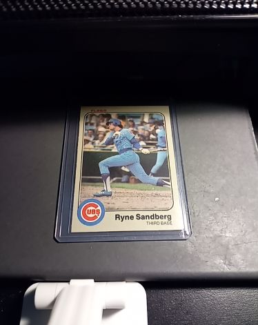 1983 Fleer #507 Ryne Sandberg — front