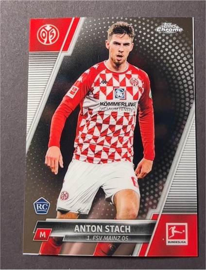 2021-22 Topps Chrome Bundesliga #75 Anton Stach — front