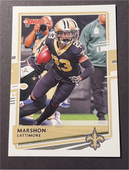 2020 Panini Donruss #179 Marshon Lattimore — front