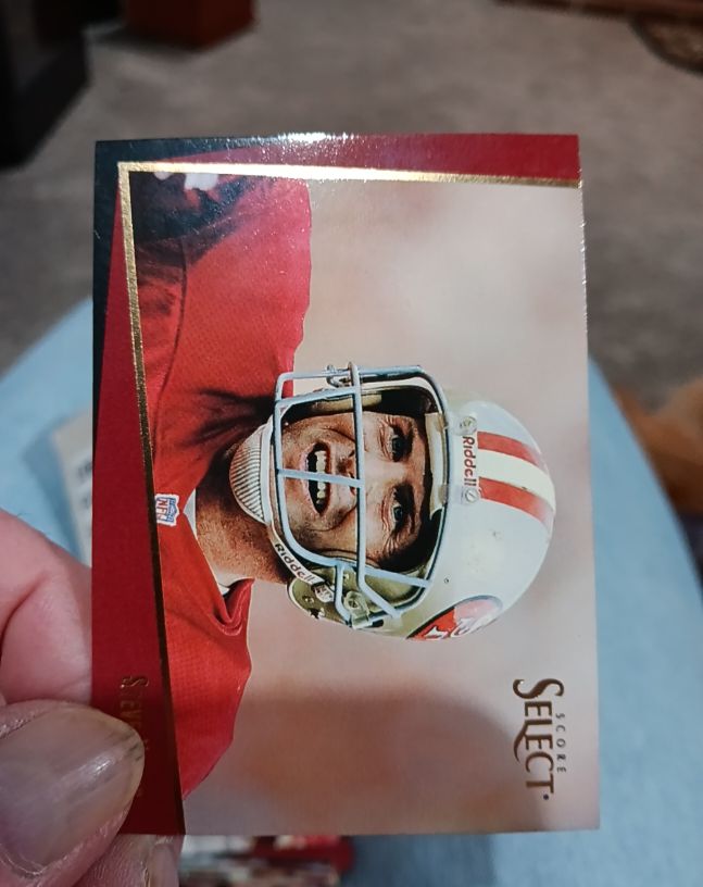 1993 Score Select #1 Steve Young — front