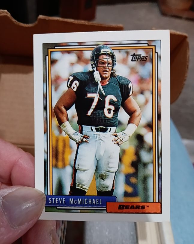 1992 Topps #226 Steve McMichael — front