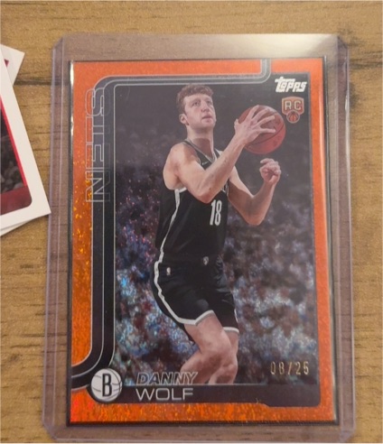 2025-26 Topps #227 Danny Wolf — front